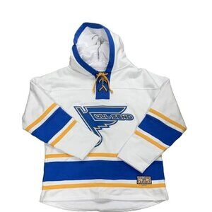 Full Send Nelk Boys Hockey Hoodie Pullover St. Louis Blues Limited Editi…